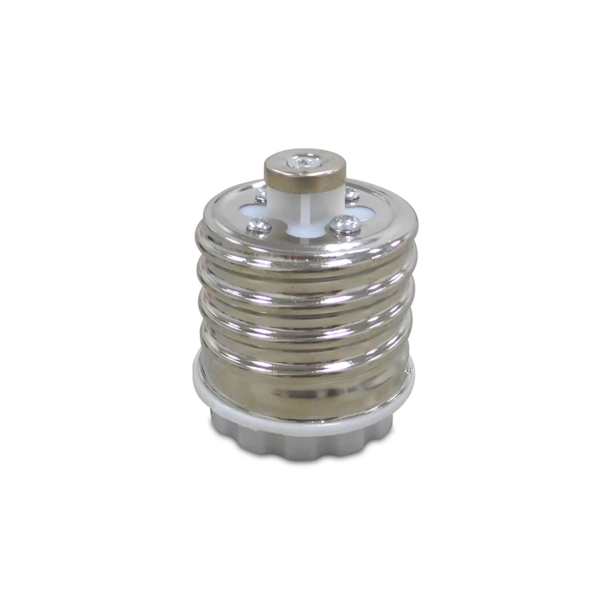 D0228  Elements E40 to E27 Lamp Socket Converter White